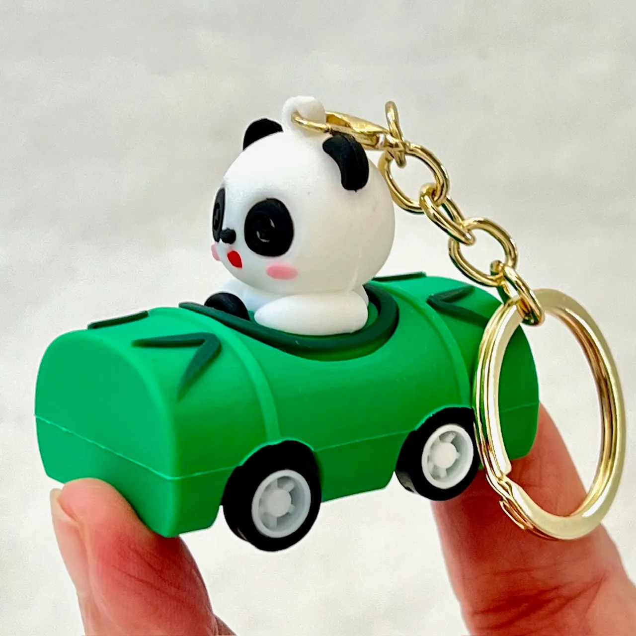 12002 PULLBACK CAR ANIMALS KEY CHARM-12