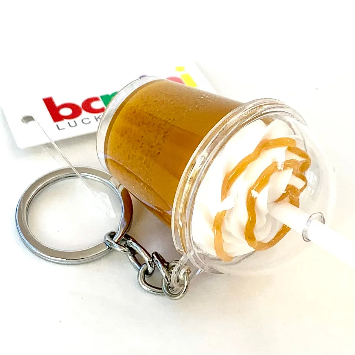 12031 ICE COFFEE CHARM with keyring-12