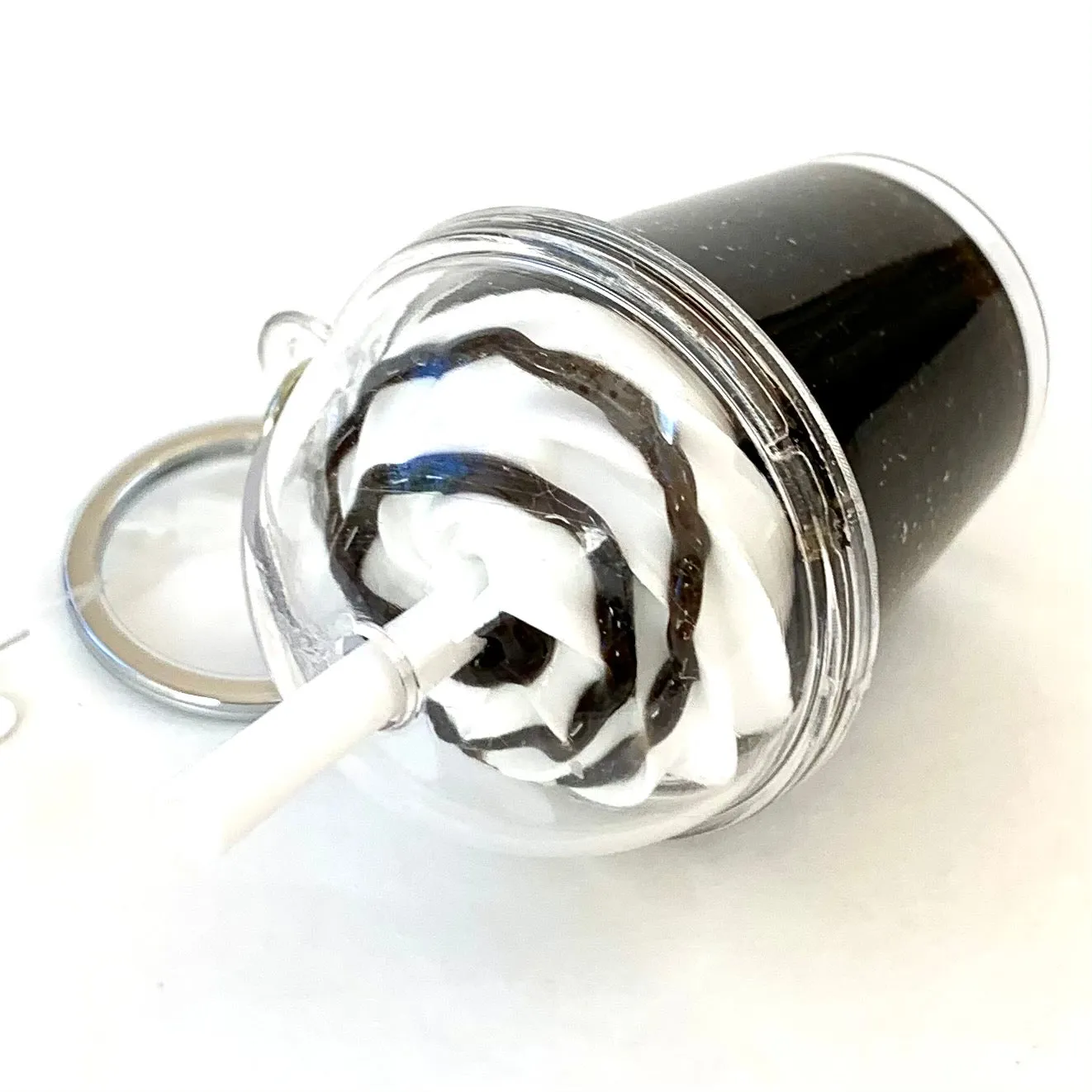 12031 ICE COFFEE CHARM with keyring-12