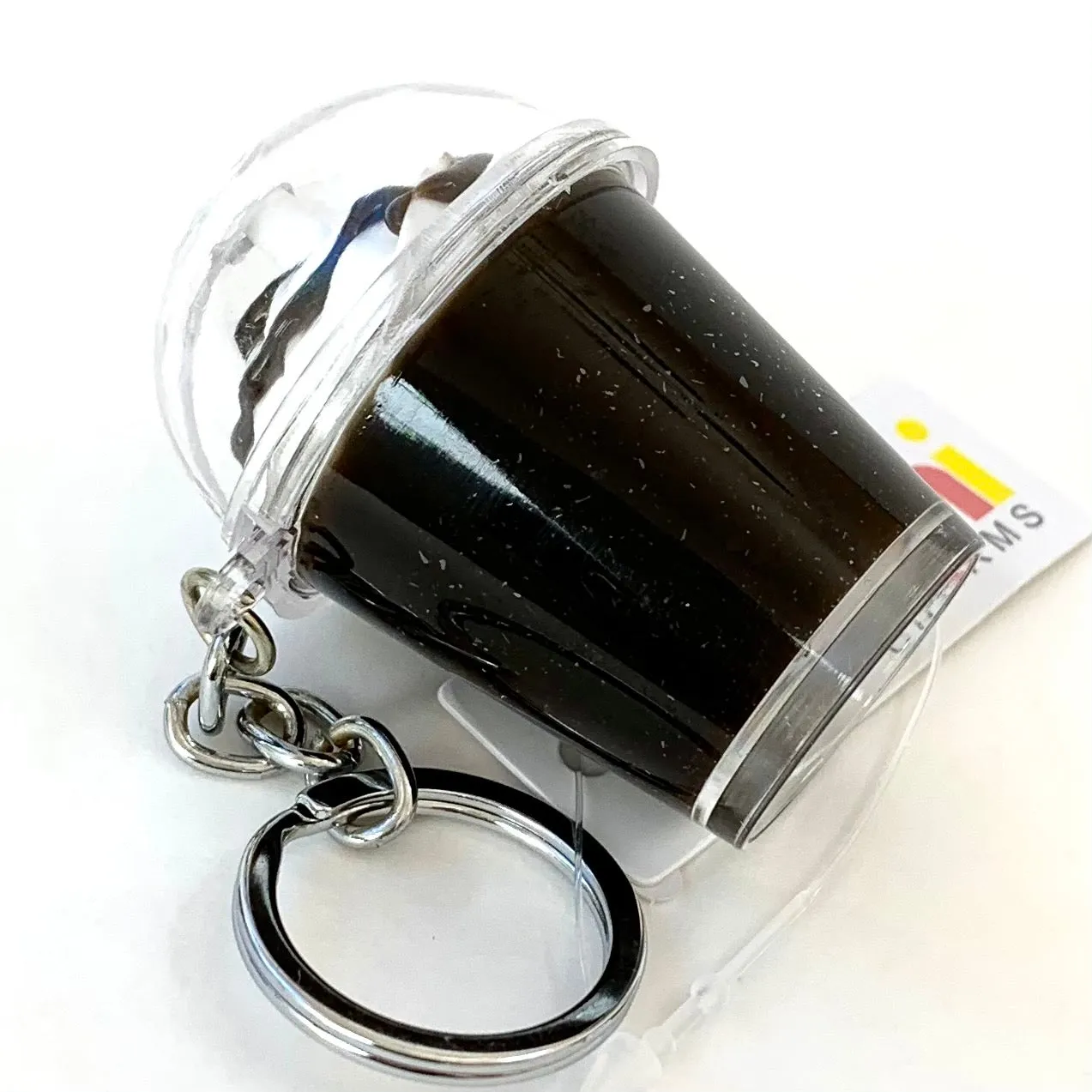 12031 ICE COFFEE CHARM with keyring-12