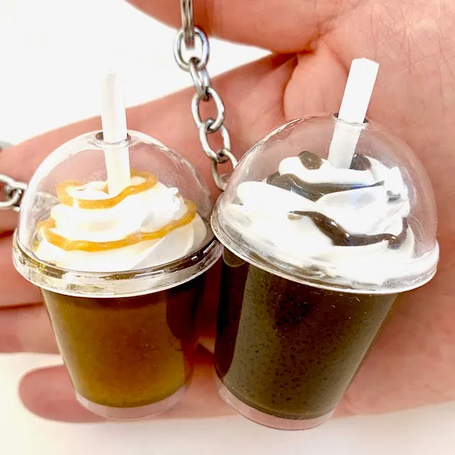 12031 ICE COFFEE CHARM with keyring-12