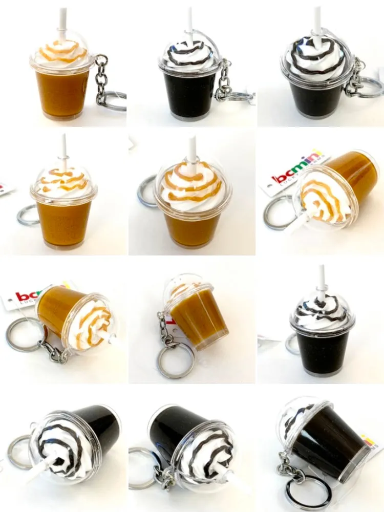 12031 ICE COFFEE CHARM with keyring-12