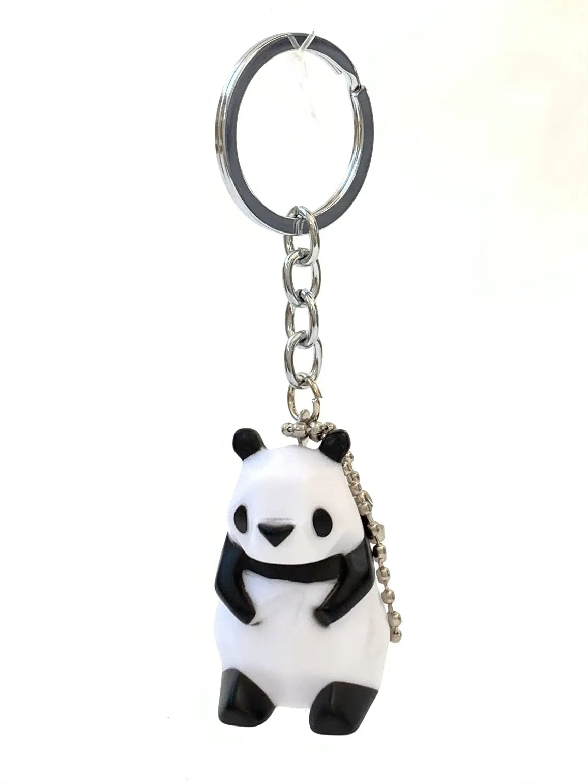 12035 GEOMETRIC PANDA CHARM with keyring-12