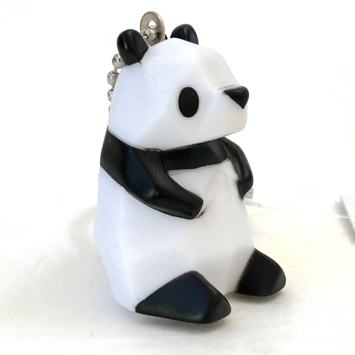 12035 GEOMETRIC PANDA CHARM with keyring-12