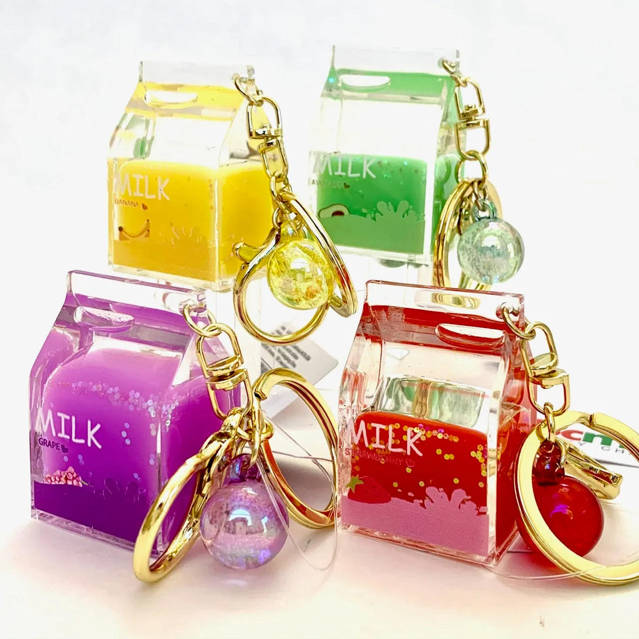 12058 FRUIT MILK KEY CHARM-12