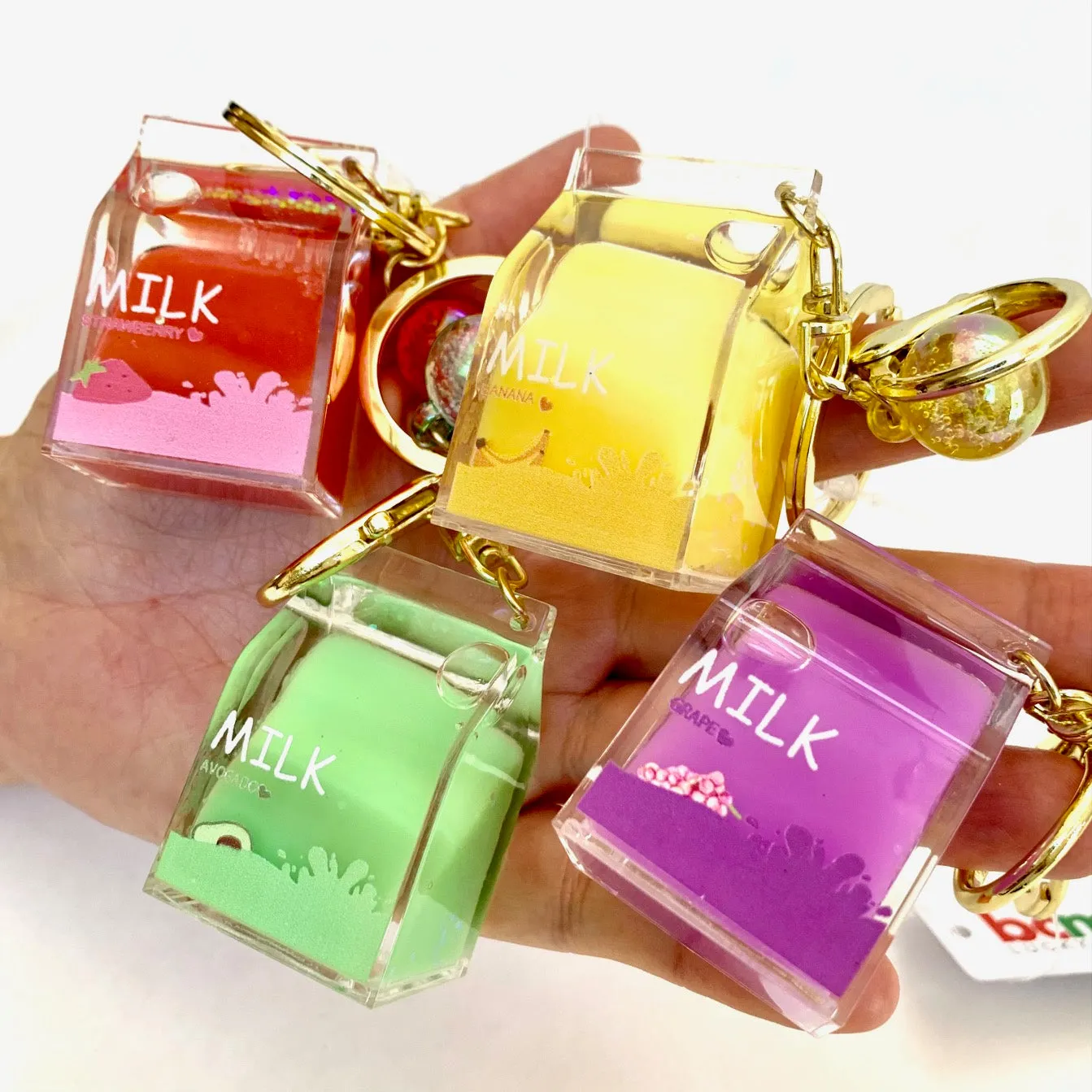 12058 FRUIT MILK KEY CHARM-12