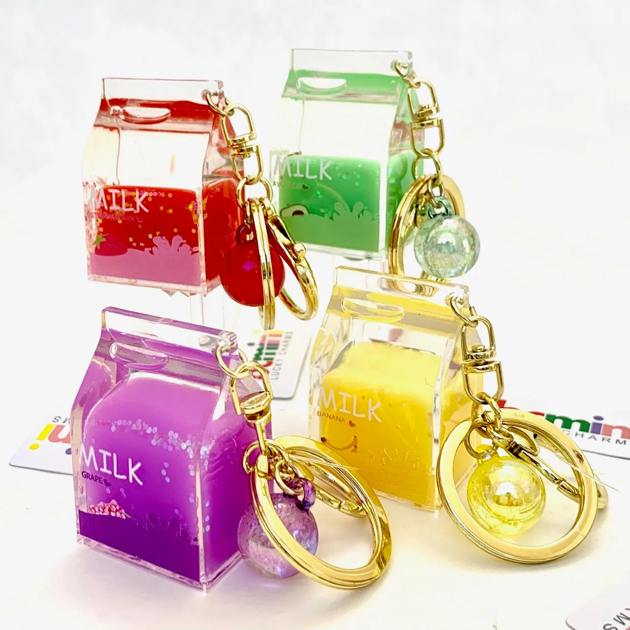 12058 FRUIT MILK KEY CHARM-12