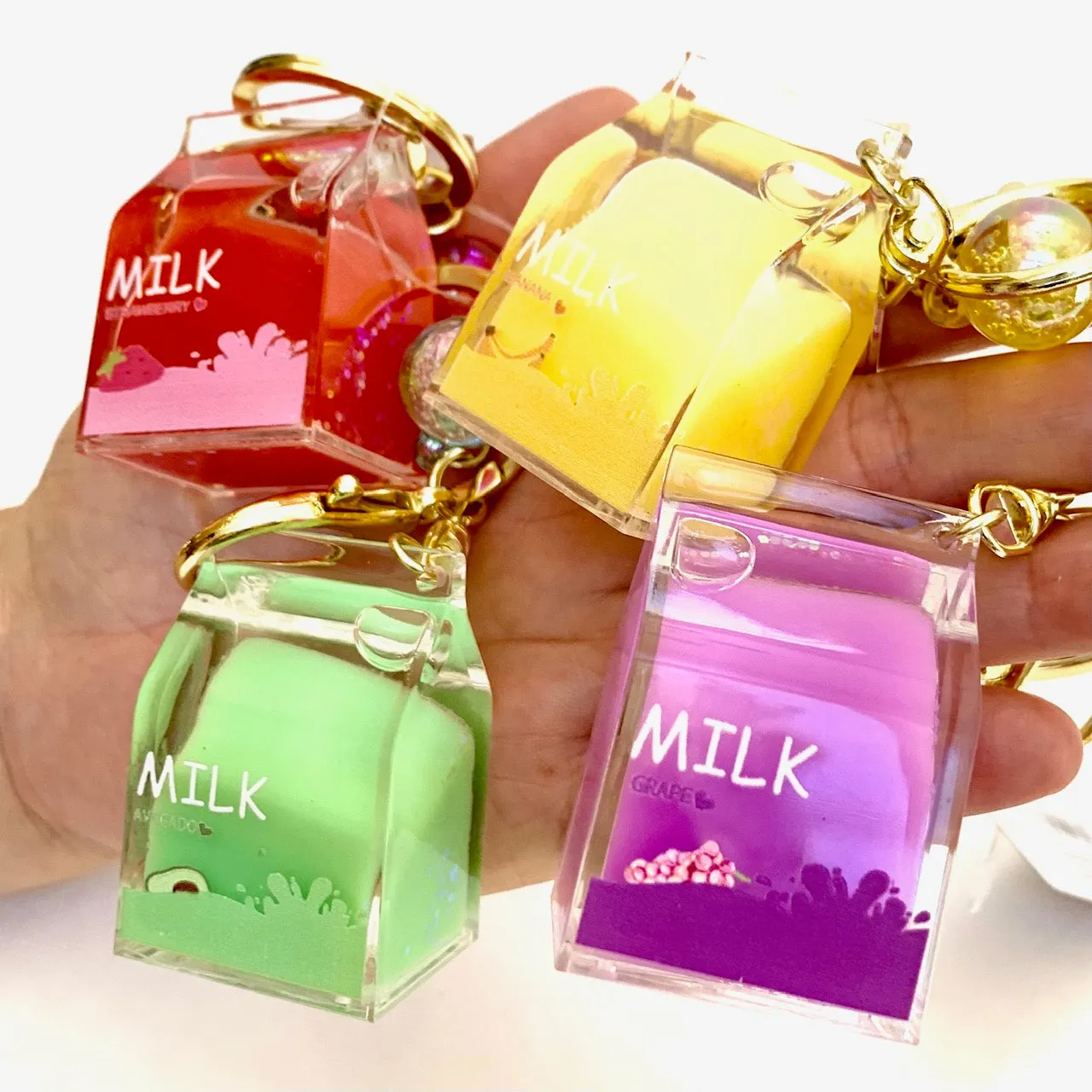 12058 FRUIT MILK KEY CHARM-12