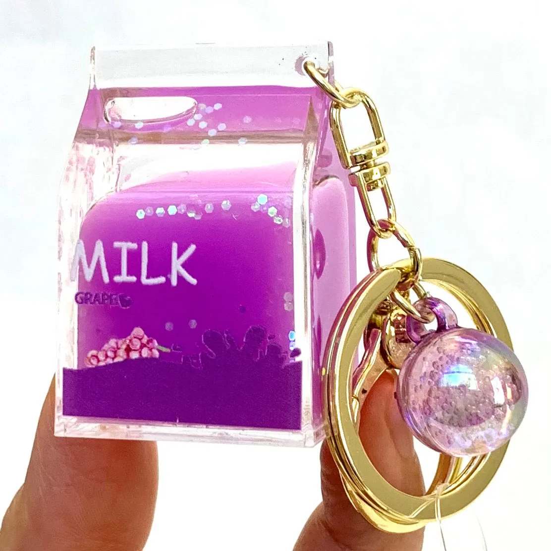 12058 FRUIT MILK KEY CHARM-12