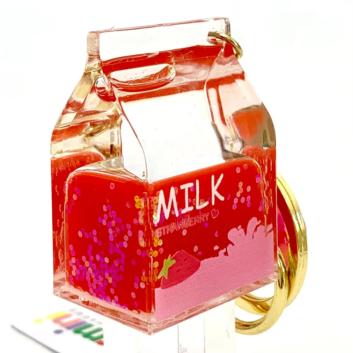 12058 FRUIT MILK KEY CHARM-12