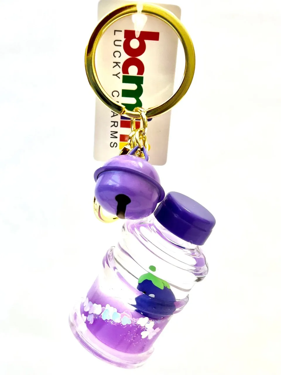 12082 EGGPLANT FLOATY CHARM-12