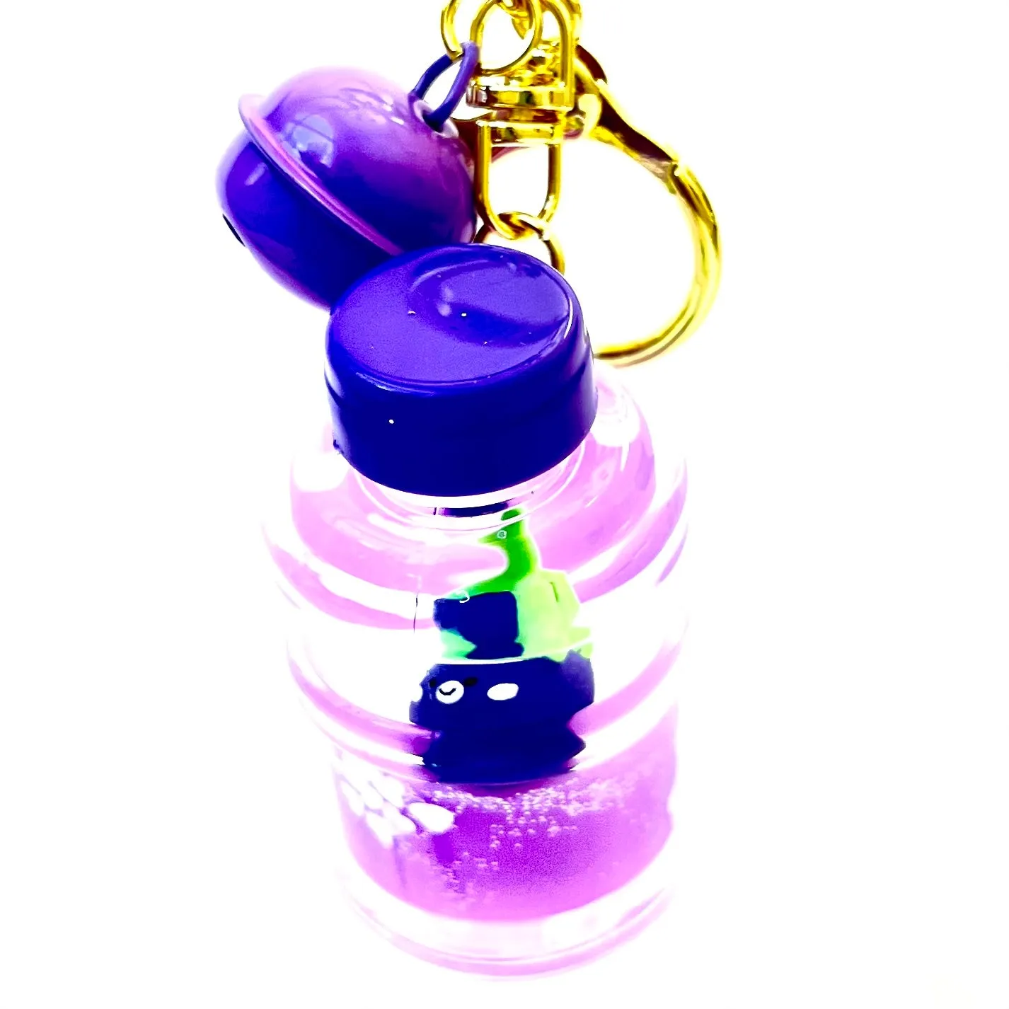 12082 EGGPLANT FLOATY CHARM-12