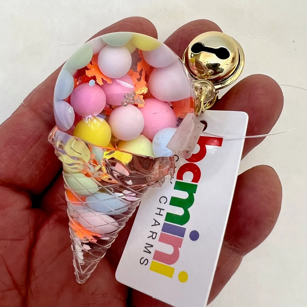 12100 ICE CREAM BOBA FLOATY KEY CHARM-12