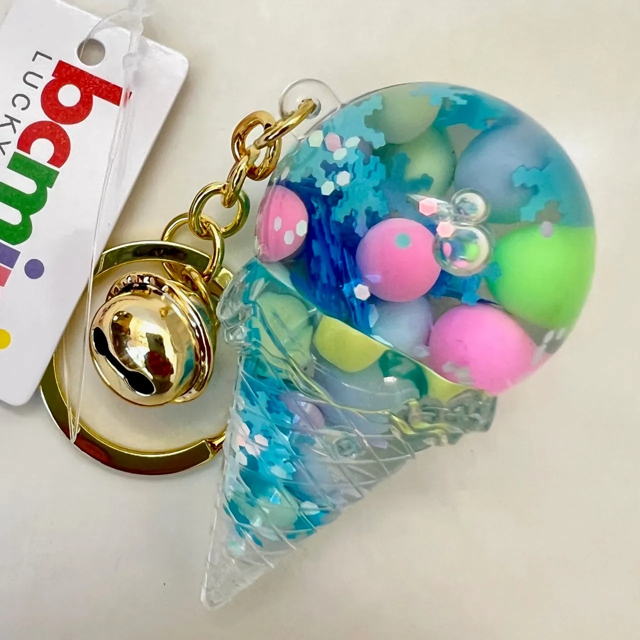 12100 ICE CREAM BOBA FLOATY KEY CHARM-12