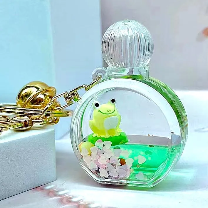 12113 FROG BOBA FLOATY KEY CHARM-12