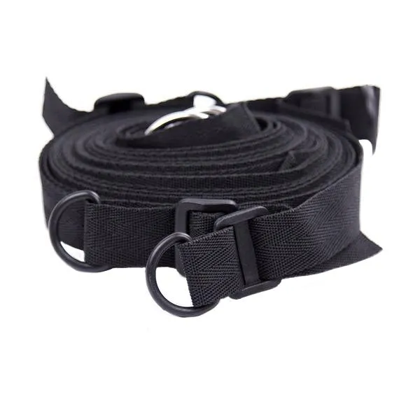 2389M      My Pleasure Wrist and Ankle Cuffs with 4 Tie Down Tether Straps Set - MEGA Deal