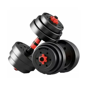 30Kg Adjustable Fitness Dumbbells Set With Connecting Rod Af-45