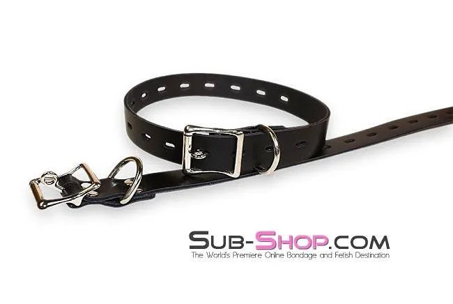 3756A      Locking Bondage Strap, Black - 4 Sizes!