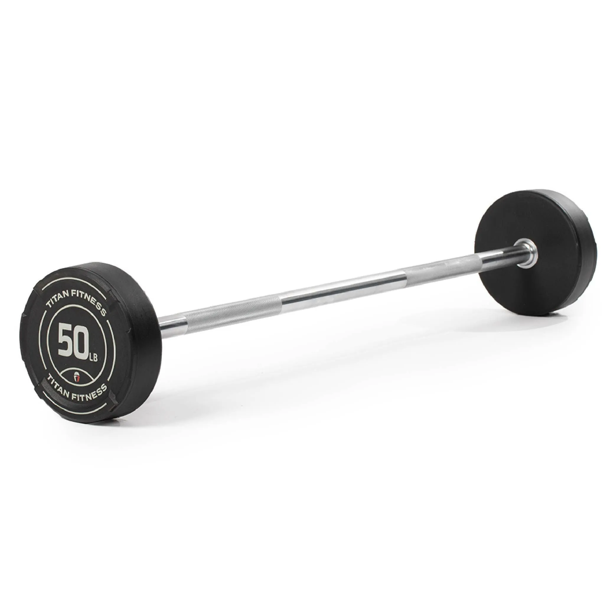 50 LB Straight Fixed Urethane Barbell