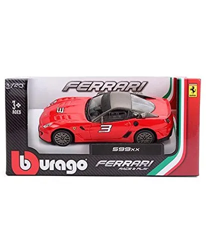 Bburago 1:43 Ferrari Kit 599xx Car - Red