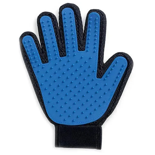 Cat & Dog Grooming Glove - Gentle Deshedding Brush & Hair Remover