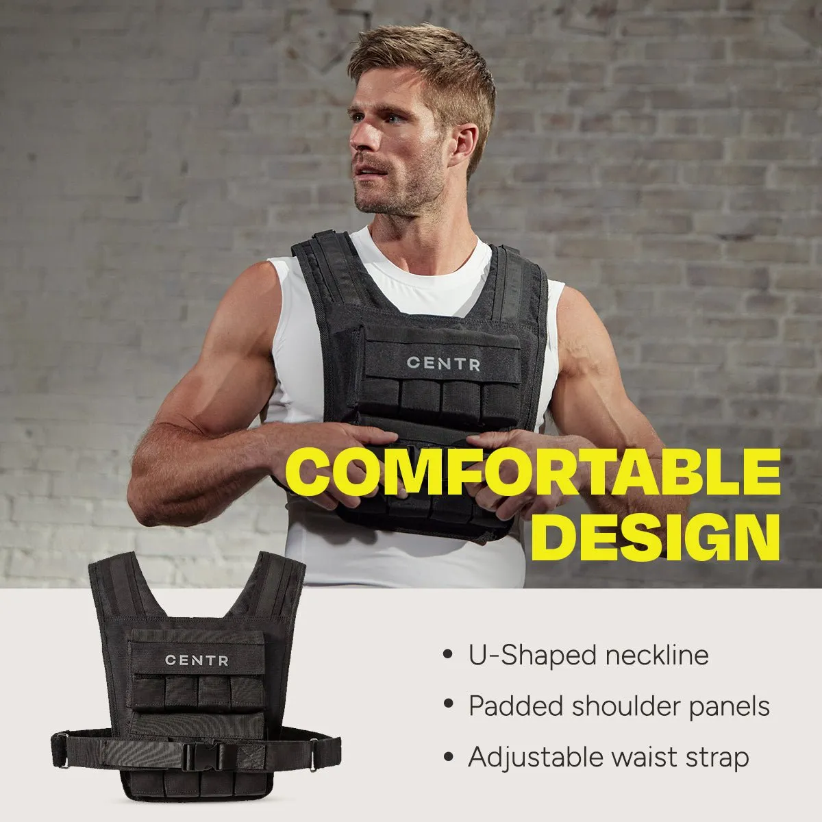 Centr 20 LB Weighted Vest