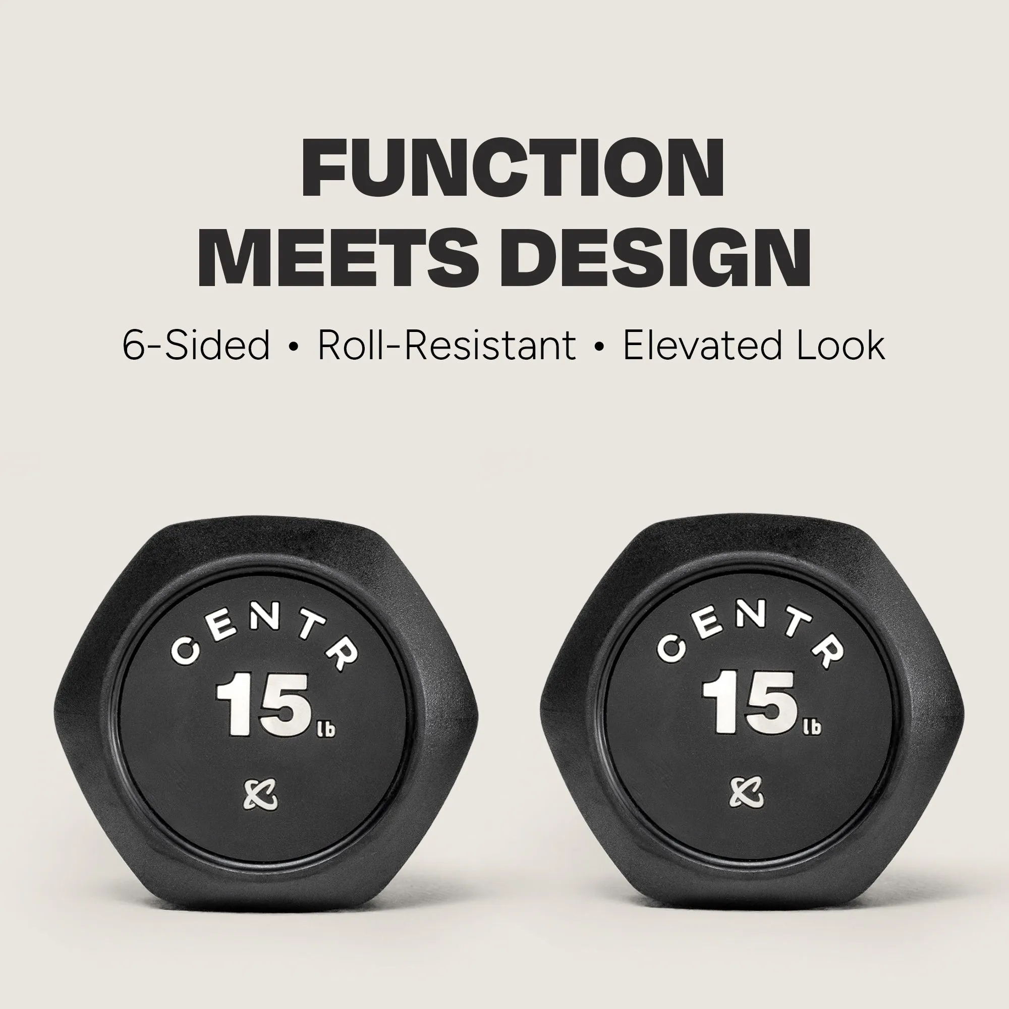 Centr Hex Dumbbells