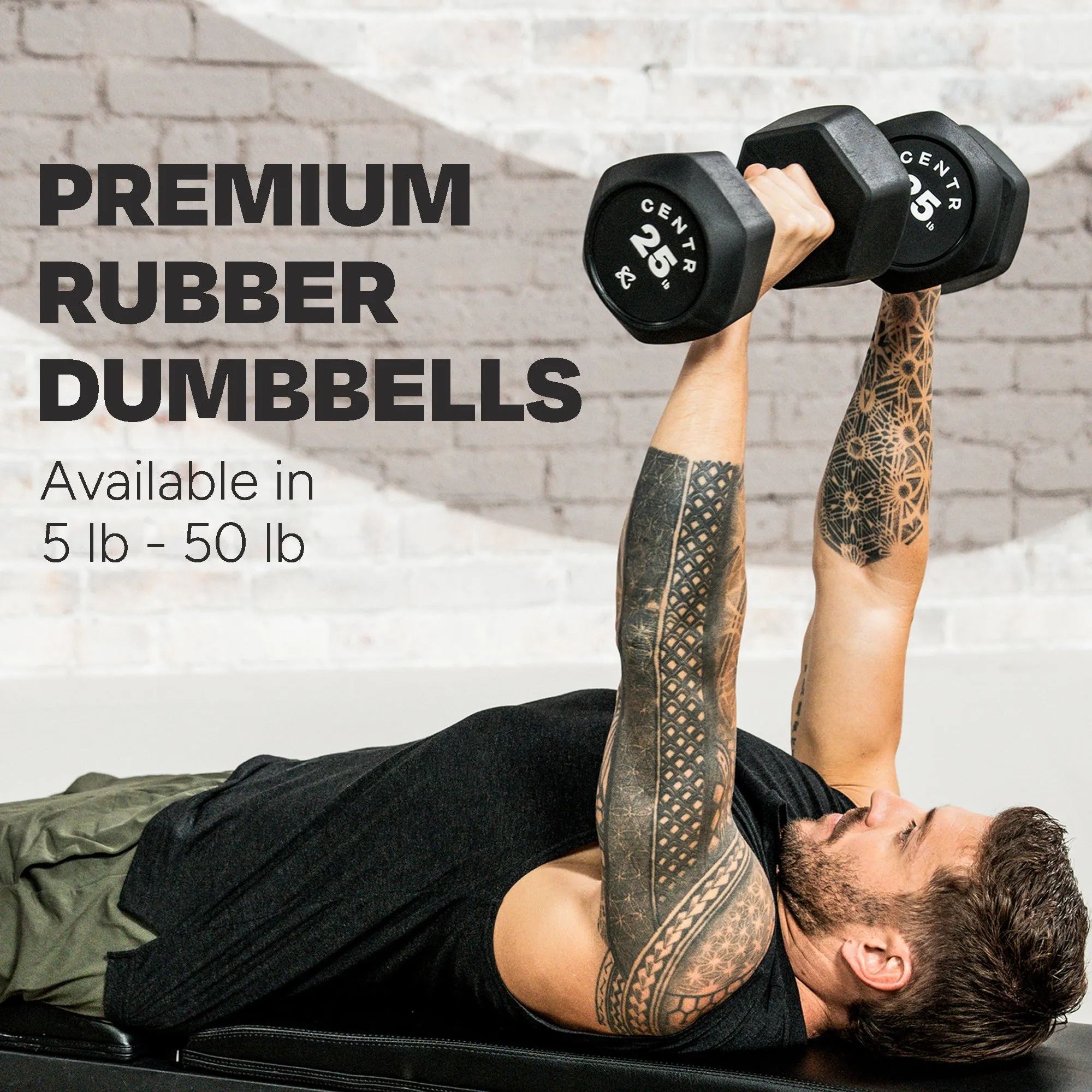 Centr Hex Dumbbells