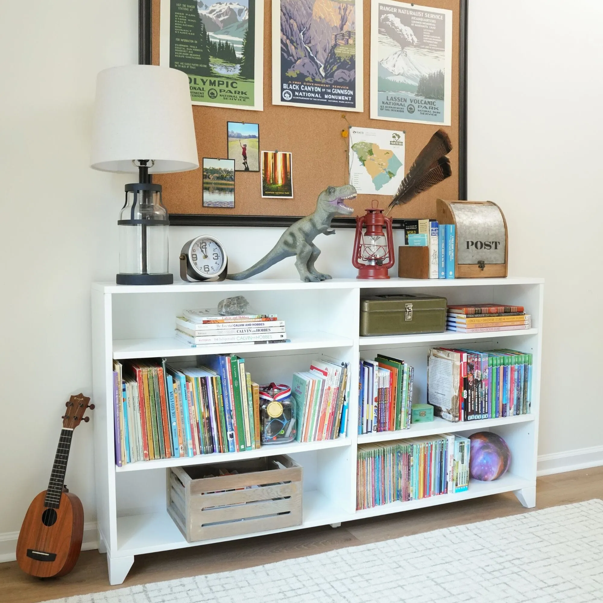 Classic 6-Shelf Bookcase