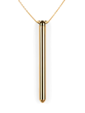 Crave Vesper 2 Vibrator Necklace Gold