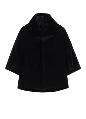 C/Ry VELVET CAPE JACKET