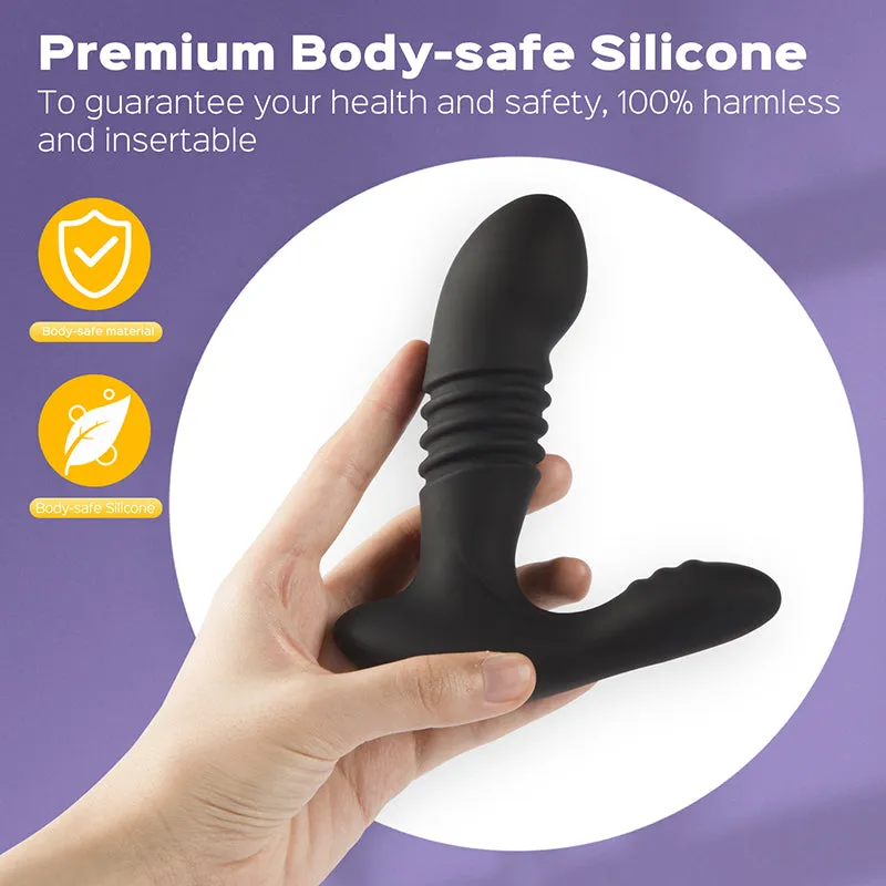 Dakota - Thrusting Vibrating Prostate & Perineum Massager