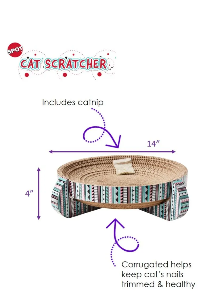 Ethical Pet - Spot Nest Scratcher Cat Toy