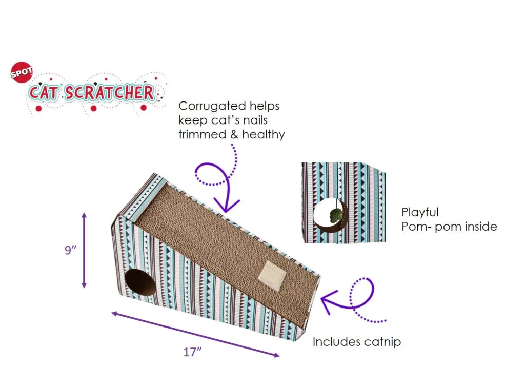 Ethical Pet - Spot Ramp Scratcher Cat Toy