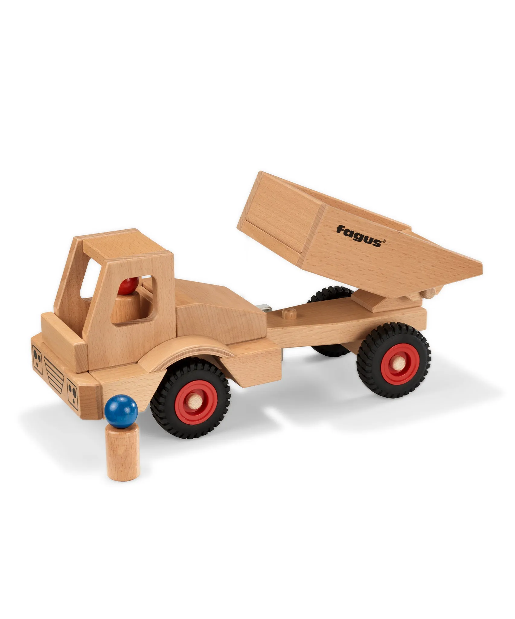 Fagus Wooden Wheels Dumper Truck