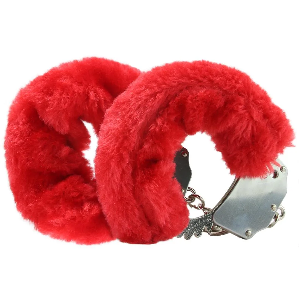 Fetish Fantasy Beginner's Furry Cuffs - Red