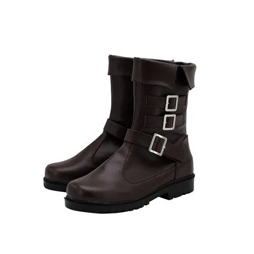 Final Fantasy VII Remake Aerith Gainsborough Boots Halloween Costumes Accessory Cosplay Shoes