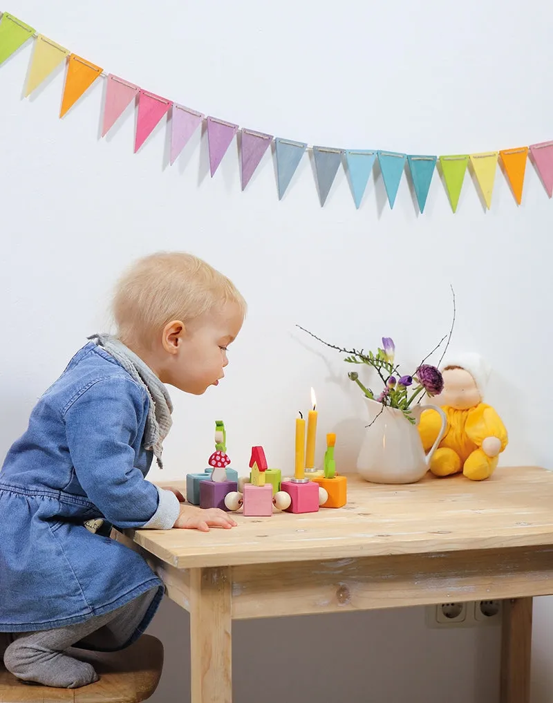 Grimm's Pastel Pennant Banner Bunting