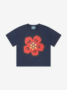 KENZO Kids Boke Flower T-Shirt in Navy