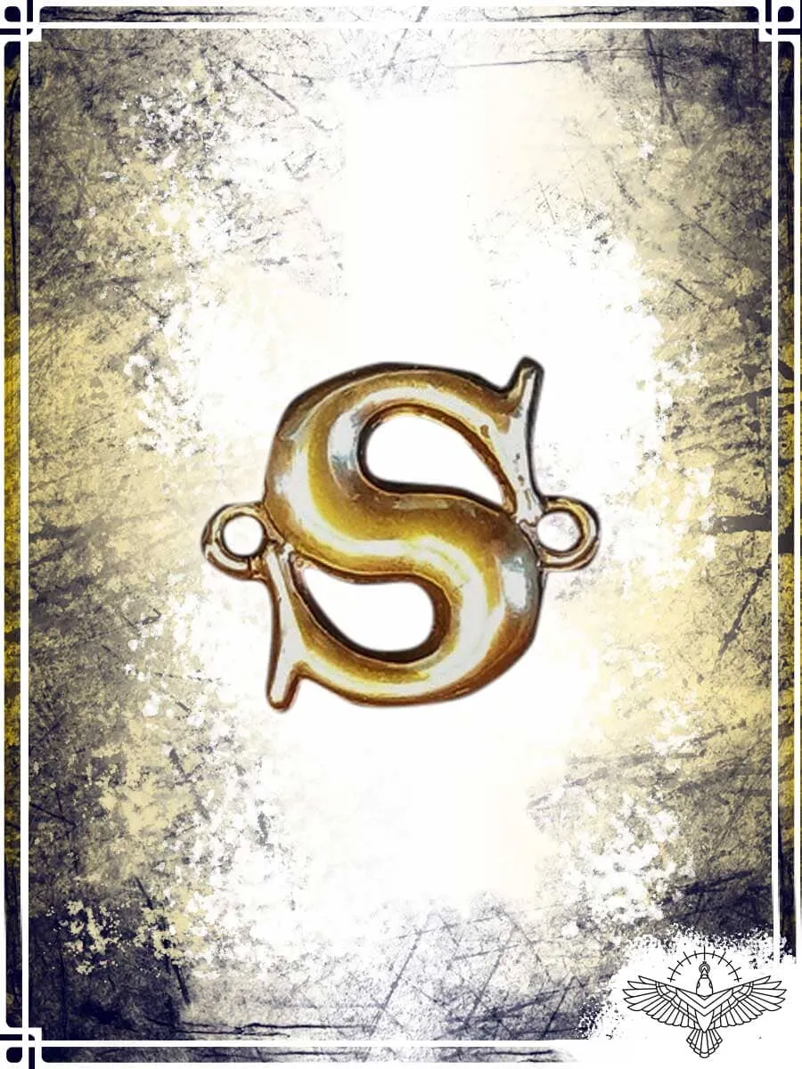 Letter S Link for Knight's Chain