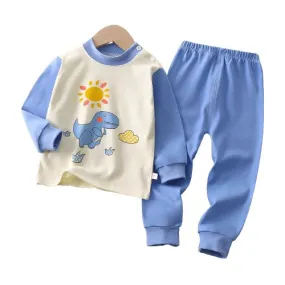 Lively Dreams: Playful Cartoon Pajama Sets