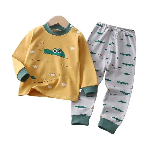 Lively Dreams: Playful Cartoon Pajama Sets