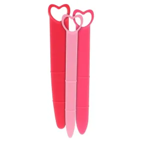 Mae b Silicone Pink Intimate Health Vaginal Dilators