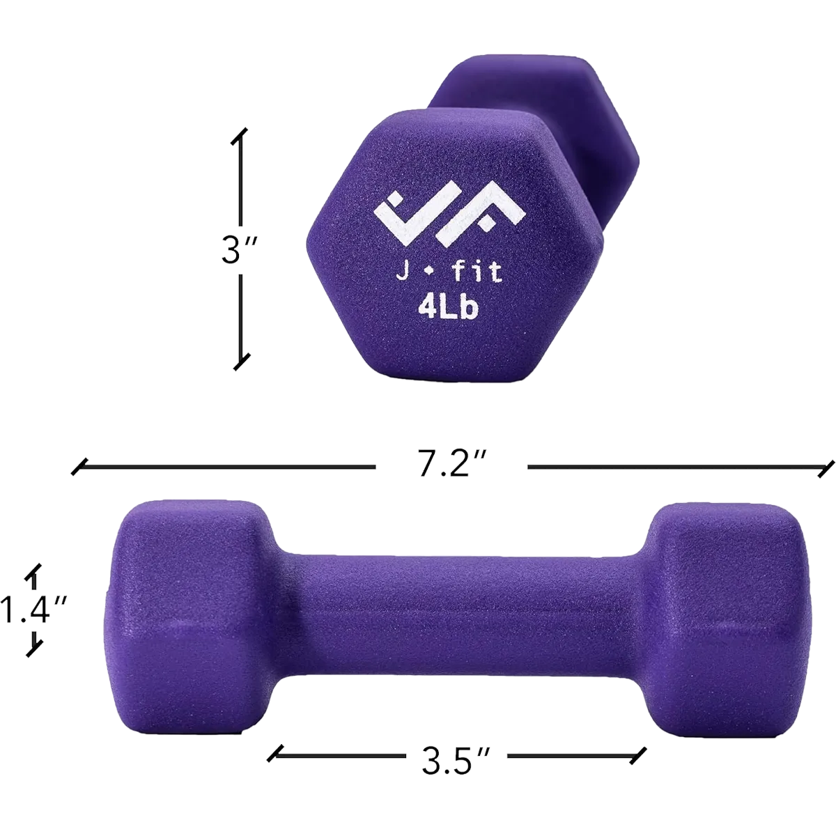 Neoprene Dumbbell - 4 lb