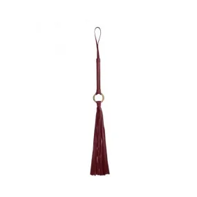 Ouch Halo Flogger Burgundy