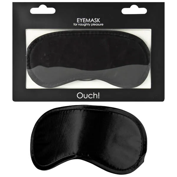 Ouch Soft Eyemask - Black Eye Mask