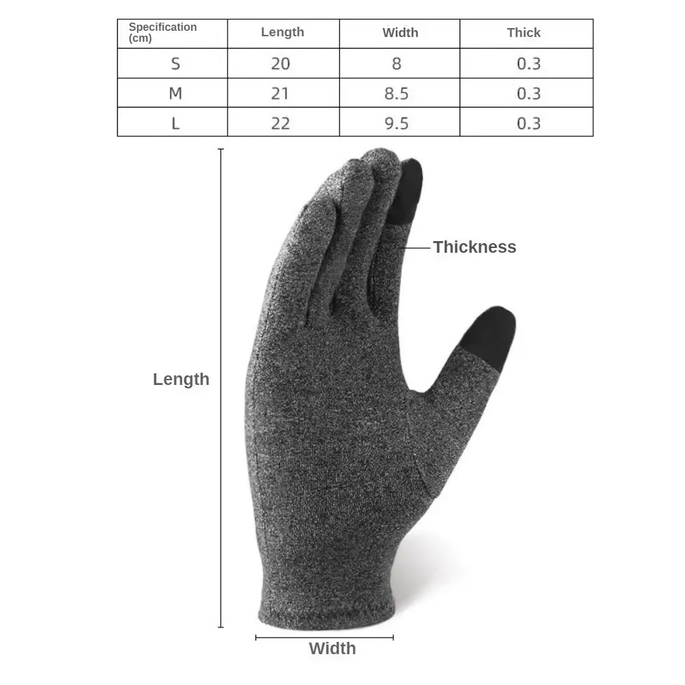 Outdoor Cycling Gloves Women Men Joint Pain Relief Compression Arthritis Gloves Therapy Wristband Arthritic Compression Gloves