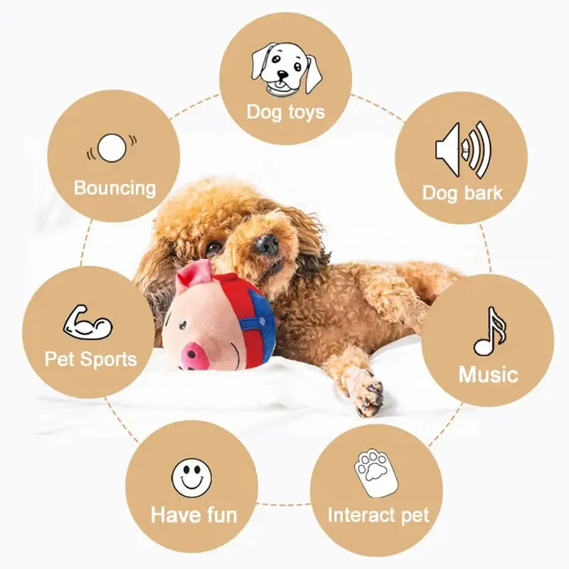 Plush Talking Ball Toys For Interactive Toy