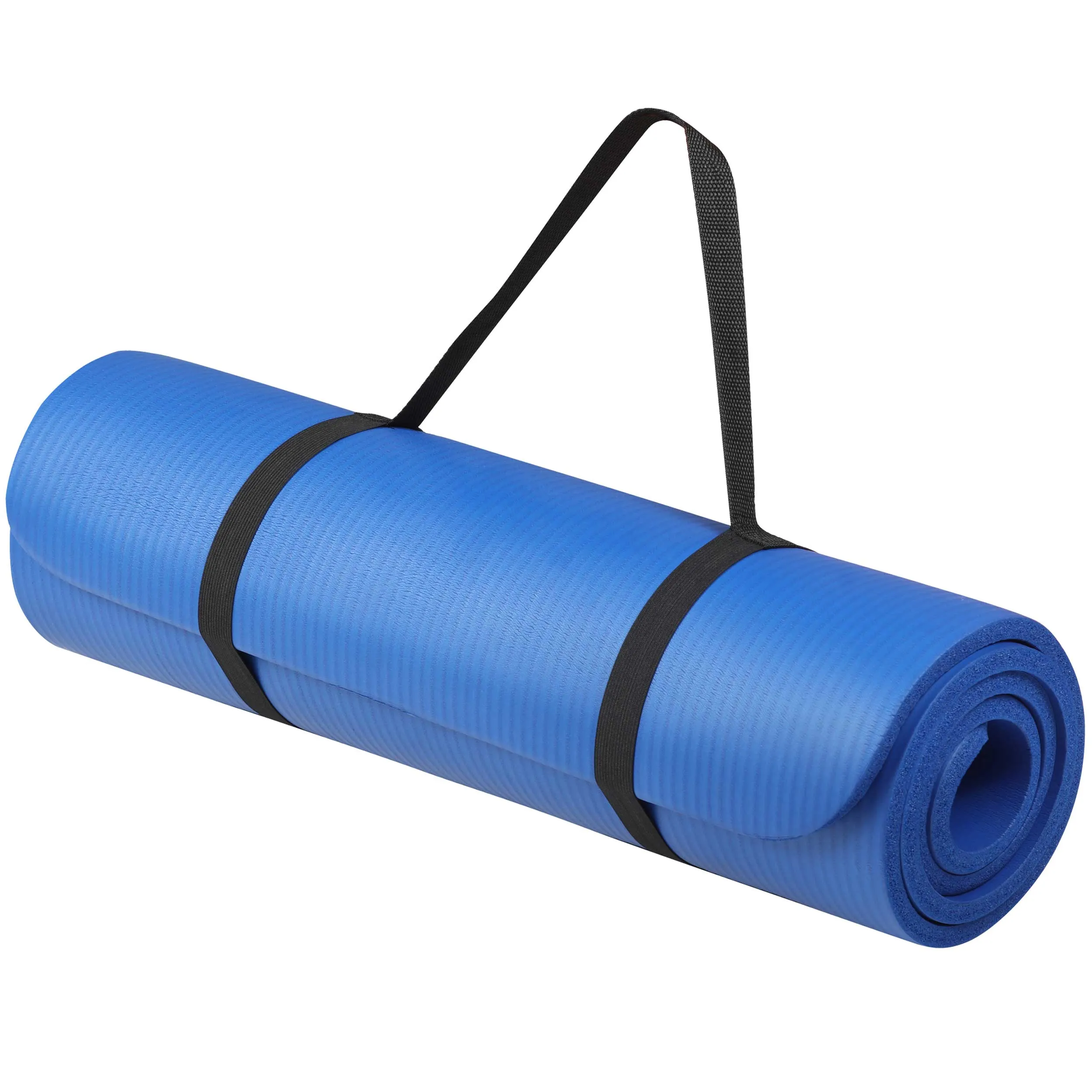 PRCTZ Essential 12mm NBR Exercise Fitness Mat