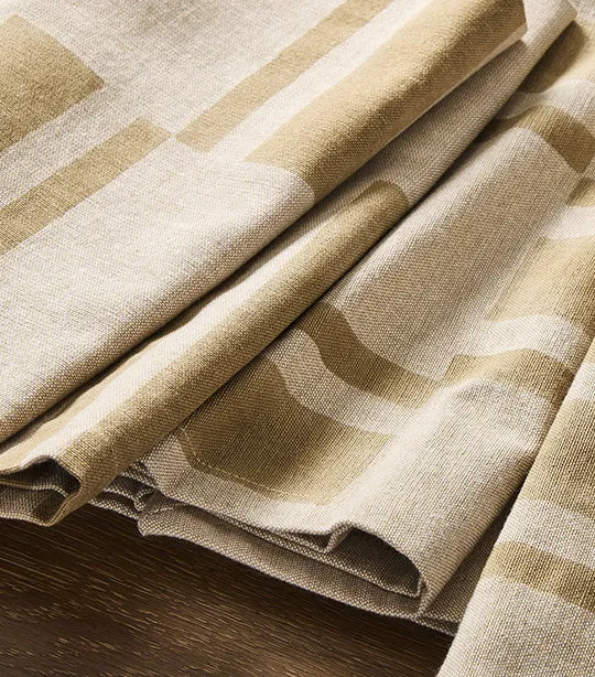 Quincy Block Print Stripe Napkin Sets